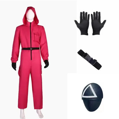 Red Jumpsuit Set